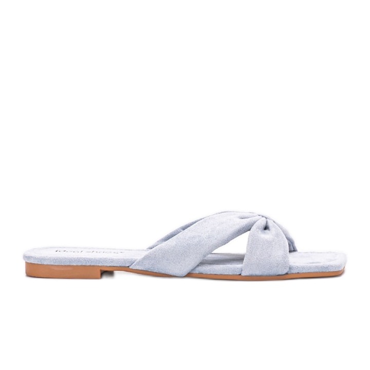 Pantuflas azules de mujer Howse