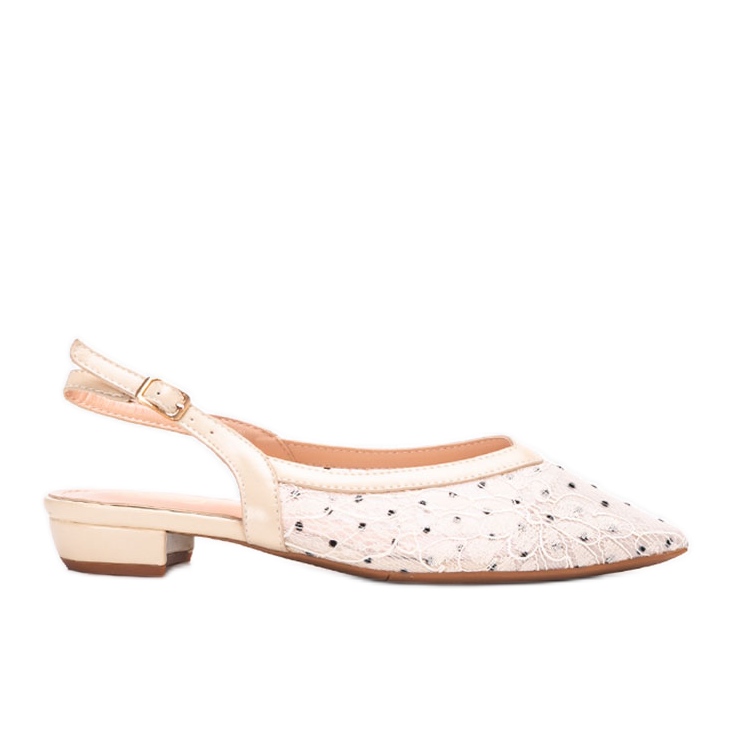 Bailarinas Marlioz encaje beige