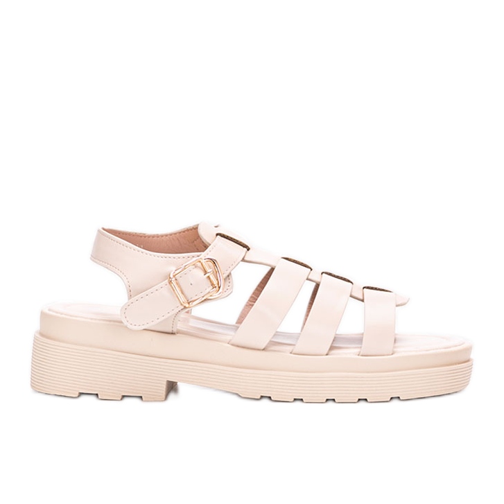 Sandalias mujer Bradama beige