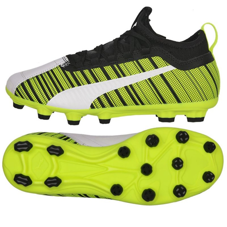 Botas de fútbol Puma One 5.3 Hg M 105647 02 verde verde