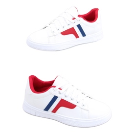 Zapatillas de mujer Avery Rojas blanco