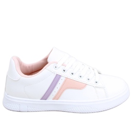 BM Zapatillas de mujer Avery Pink blanco violeta rosado