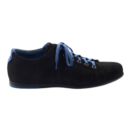 Zapatillas deportivas de hombre negras Pilpol C191 negro azul