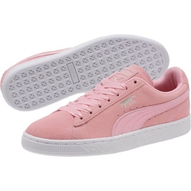 Zapatos Puma Suede Galaxy 369596 01 rosa