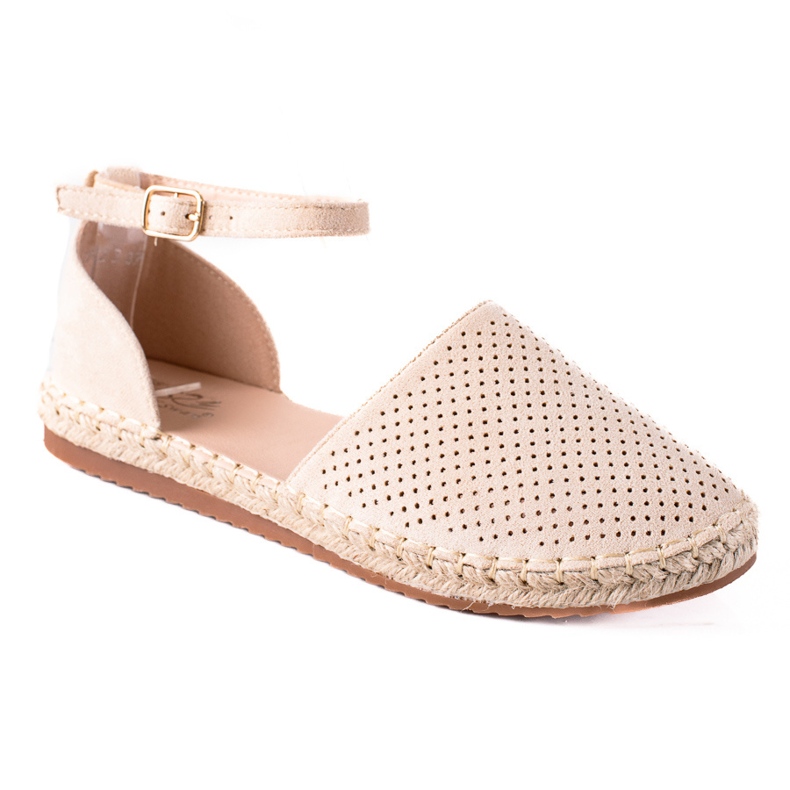 SHELOVET Alpargatas caladas marrón