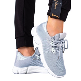 SHELOVET Zapatos deportivos ligeros gris