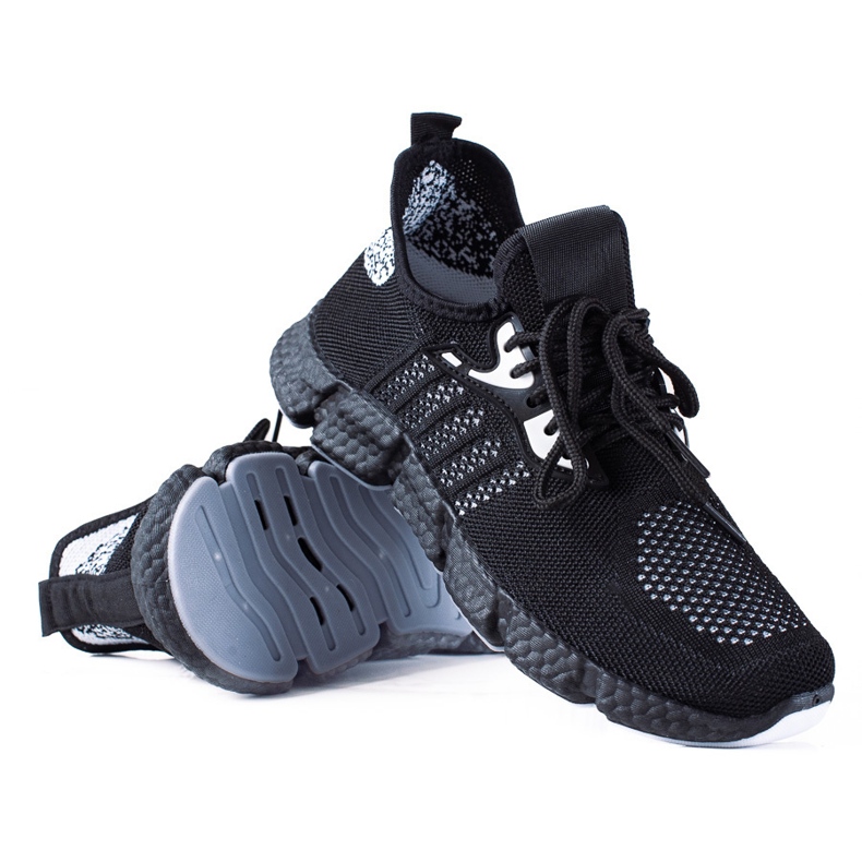 SHELOVET Zapatos deportivos ligeros negro