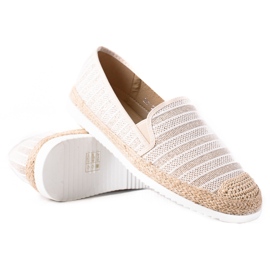 SHELOVET alpargatas sin cordones beige SHELOVET alpargatas sin cordones beige