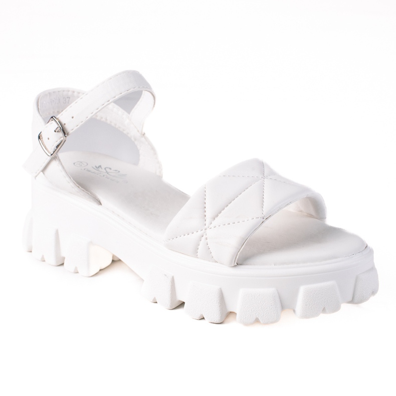 SHELOVET Sandalias de moda blanco SHELOVET Sandalias de moda blanco
