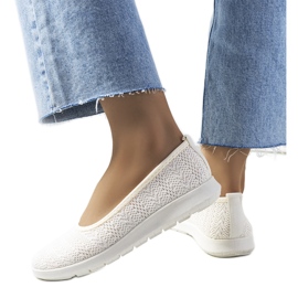 Deportivas Suvia de mujer beige crudo