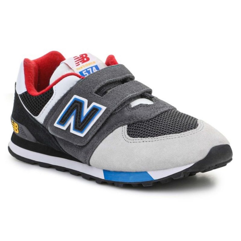 New Balance Jr PV574LB1 rojo gris New Balance Jr PV574LB1 rojo gris