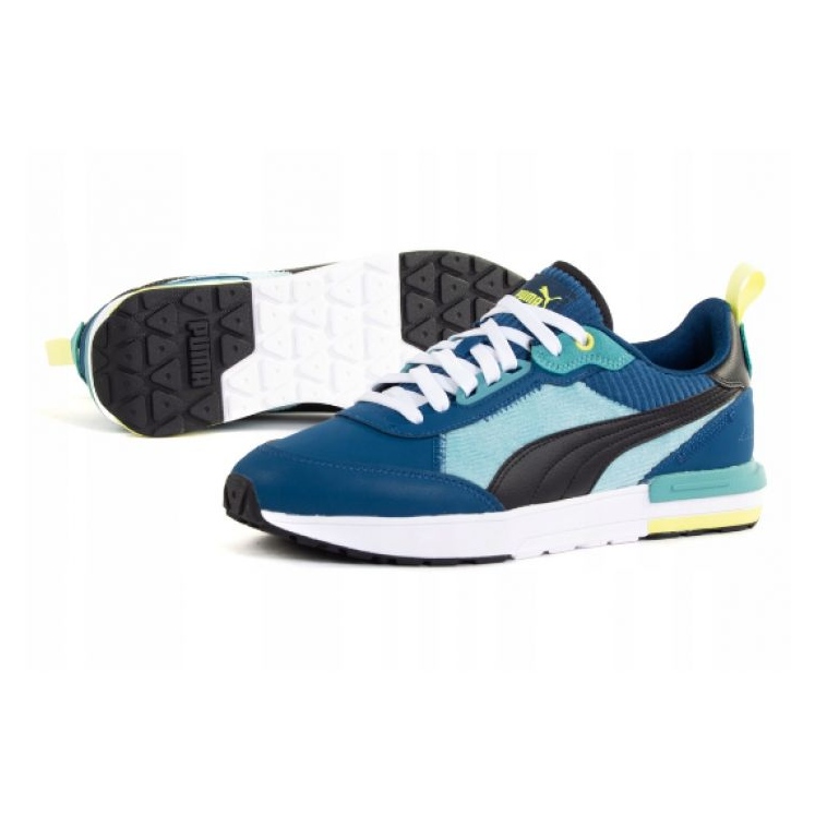 Puma R22 Cordón M 383834 01 negro azul Puma R22 Cordón M 383834 01 negro azul