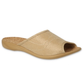 Zapatos de mujer befado pu 254D094 beige