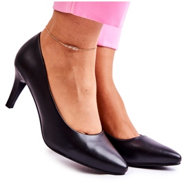 Sergio Leone Zapatos De Salón Clásicos De Mujer Negros Semprella