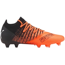 Puma Future Z 1.3 FG / AG M 106751 01 zapatos de fútbol naranja naranjas y rojos
