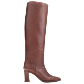 Marco Shoes botas altas clasicas marrón Marco Shoes botas altas clasicas marrón