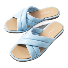 Pantuflas de mujer Thines azules