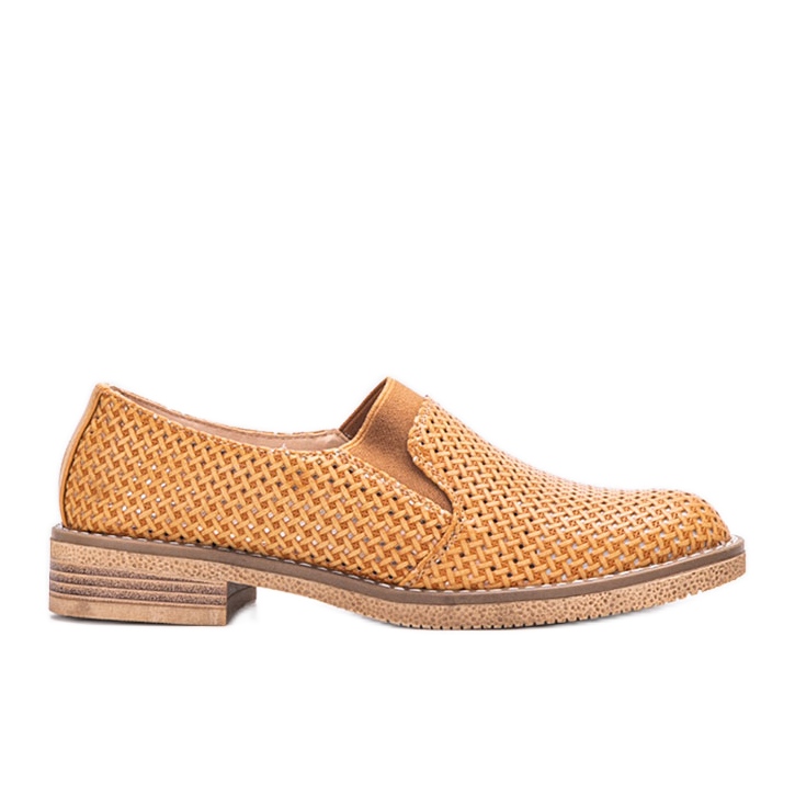 Zapatos calados Nilde marrón beige