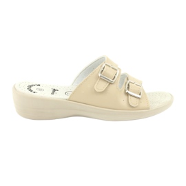 American Club Babucha hebilla americana beige