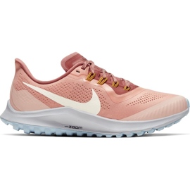 Zapatillas Nike Air Zoom Pegasus 36 Trail W AR5676-601 blanco multicolor rosa