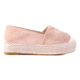 SHELOVET Alpargatas ante beige