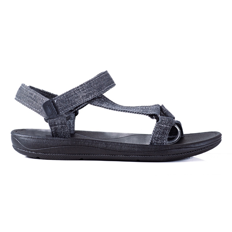 SHELOVET Sandalias Vaqueras Con Velcro azul marino multicolor
