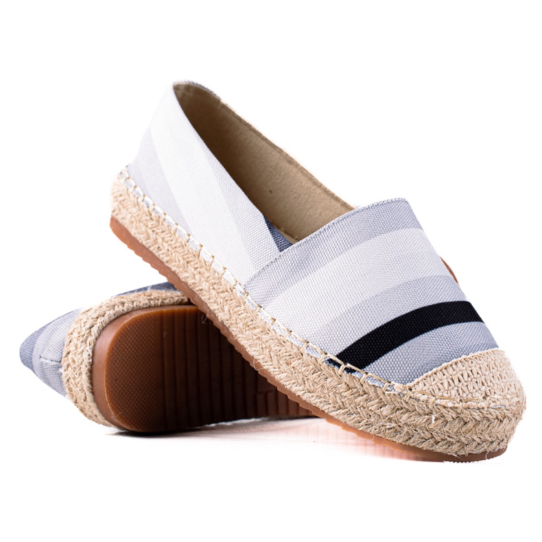 SHELOVET Alpargatas Rayas negro multicolor
