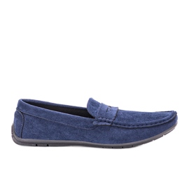Mocasines hombre Gradasso azul marino
