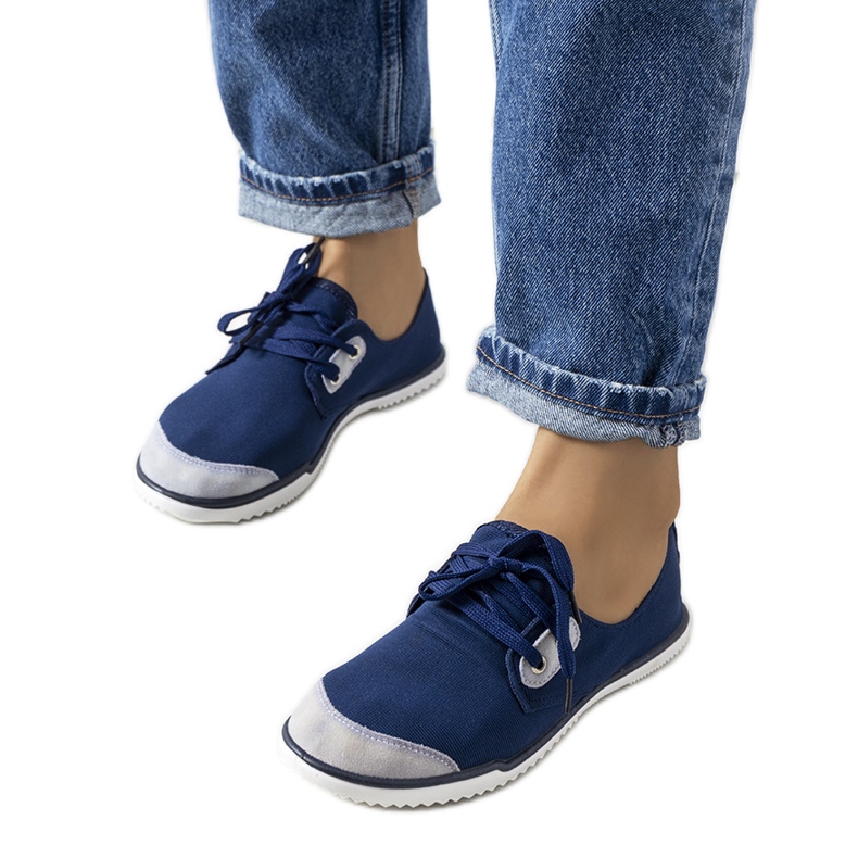Deportivas de mujer Messinge azul marino