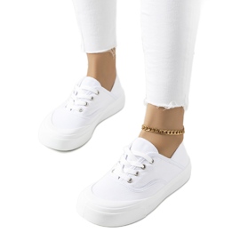 Deportivas blancas Jesperse blanco Deportivas blancas Jesperse blanco