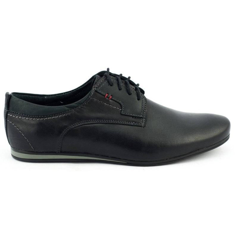 Olivier Zapatos de hombre elegantes para jeans 731 negro