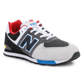 New Balance Jr GC574LB1 gris