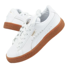 Puma Basket Classic Gum Jr 366669 02 blanco