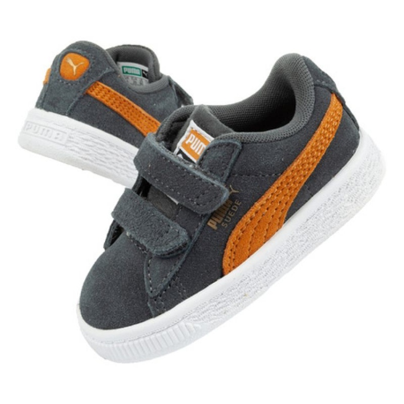 Puma Suede Jr 365077 17 zapatos gris Puma Suede Jr 365077 17 zapatos gris