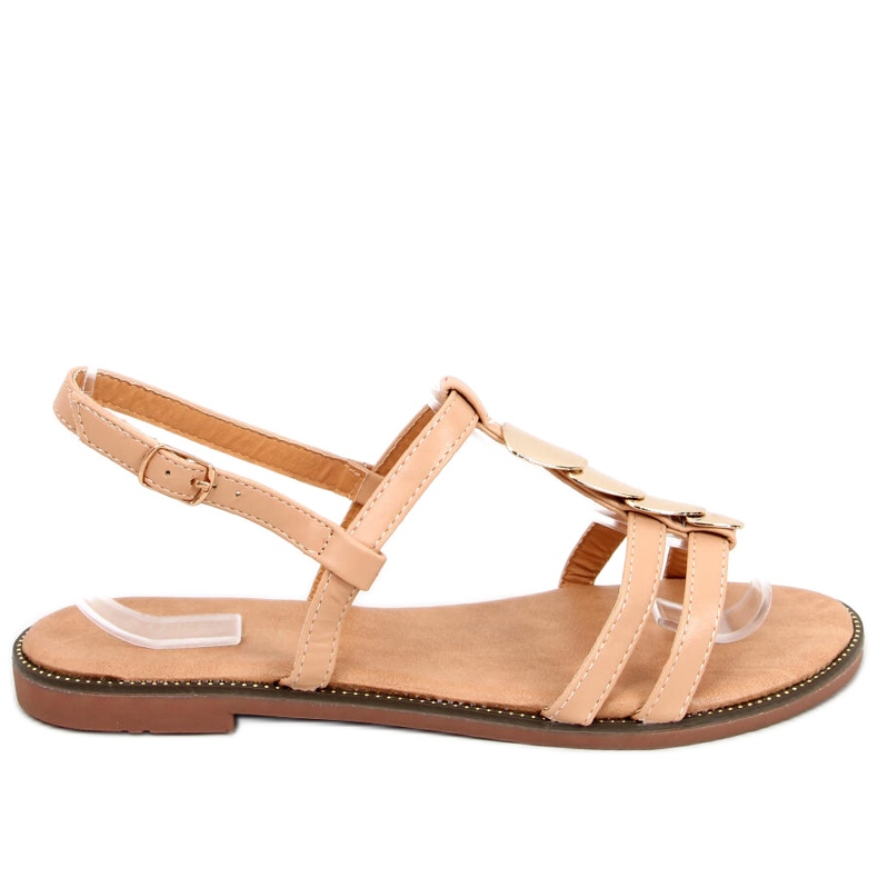 Sandalias mujer Hermine Nude beige dorado