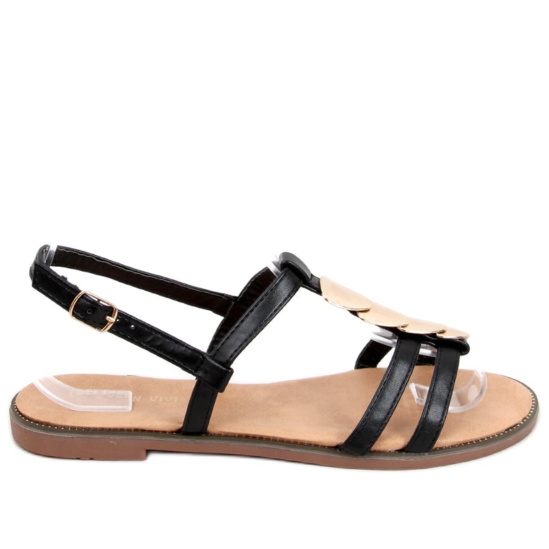 Sandalias mujer Hermine Negro