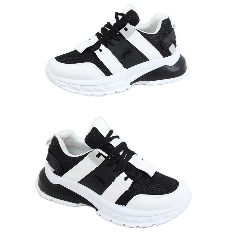 Zapatillas deportivas mujer Riley Negras blanco negro