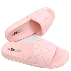 Zapatillas de casa de silicona Geet Rosa