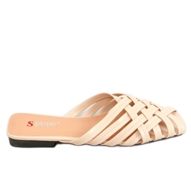 Loretta Beige zapatillas de estar por casa mujer trenzadas Loretta Beige zapatillas de estar por casa mujer trenzadas