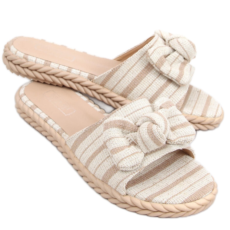 Pantuflas mujer Adana Albaricoque beige
