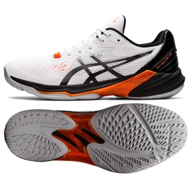 Zapatillas de voleibol Asics Sky Elite Ff 2 M 1051A064 102 blanco blanco