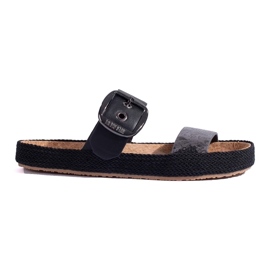 Pantuflas de mujer Big Star negro