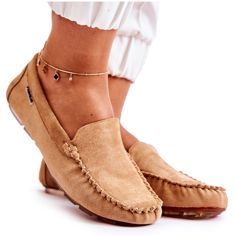 PH1 Mocasines Mujer Ante Beige Oscuro Millare