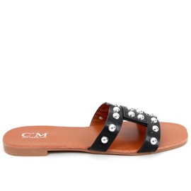 Pantuflas mujer Negro Lima