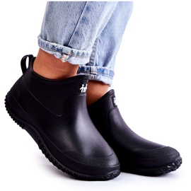 Botas de agua bajas de mujer negras Eldora negro