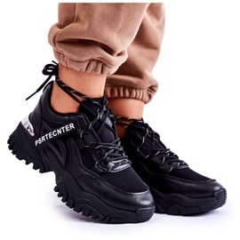 PS1 Zapatillas Deportivas Mujer Zapatos Deportivos Negro Sheron
