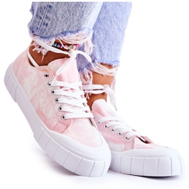 PS1 Zapatillas de mujer On The Pink Comes Platform rosado