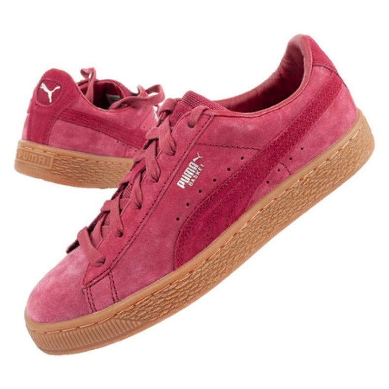 Puma Basket Classics W 364923 01 zapatos rojo multicolor