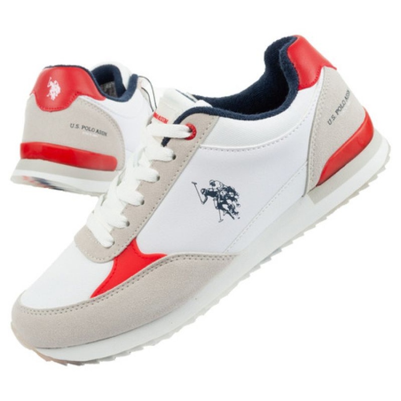 U.S. Polo Zapatillas deportivas US Polo ASSN. UP21M48062-WHI-RED01 blanco