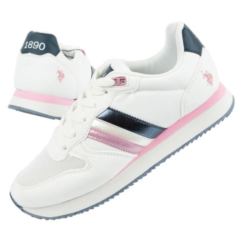 U.S. Polo Zapatos US Polo ASSN. NOBIW004-WHI-PIN01 blanco